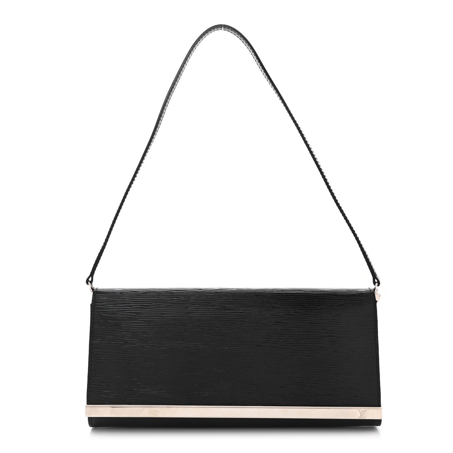 Louis Vuitton Electric Epi Sevigne Clutch Black 1 of 10
