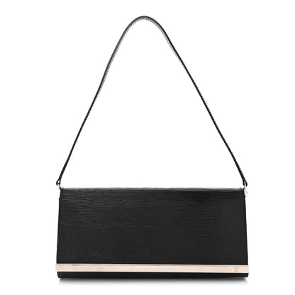 Louis Vuitton Electric Epi Sevigne Clutch Black 1 of 10