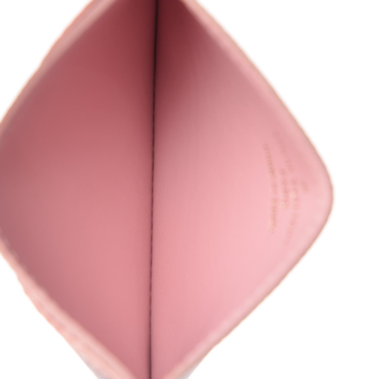 Louis Vuitton Damier Ebene Caissa Card Holder Rose Ballerine 5 of 9