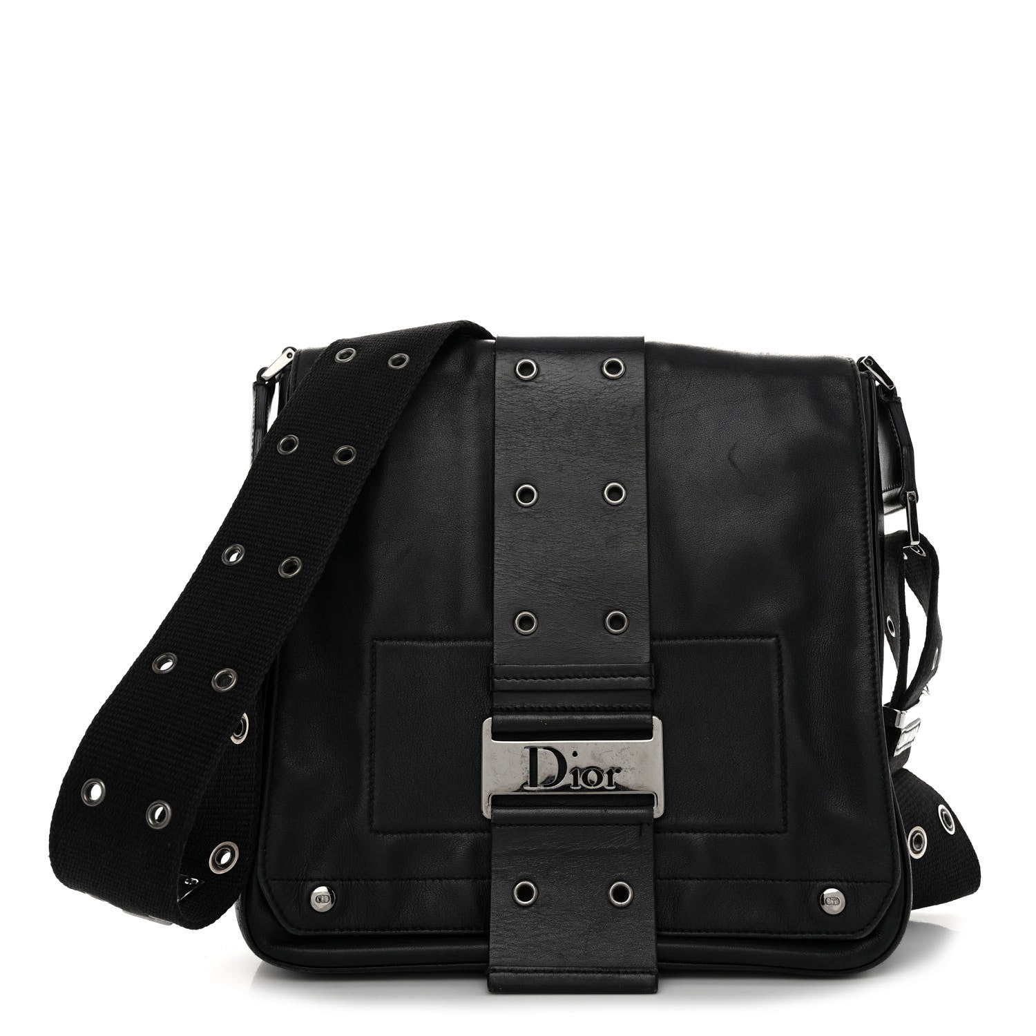 Christian Dior Calfskin Street Chic Messenger Black 1 of 10