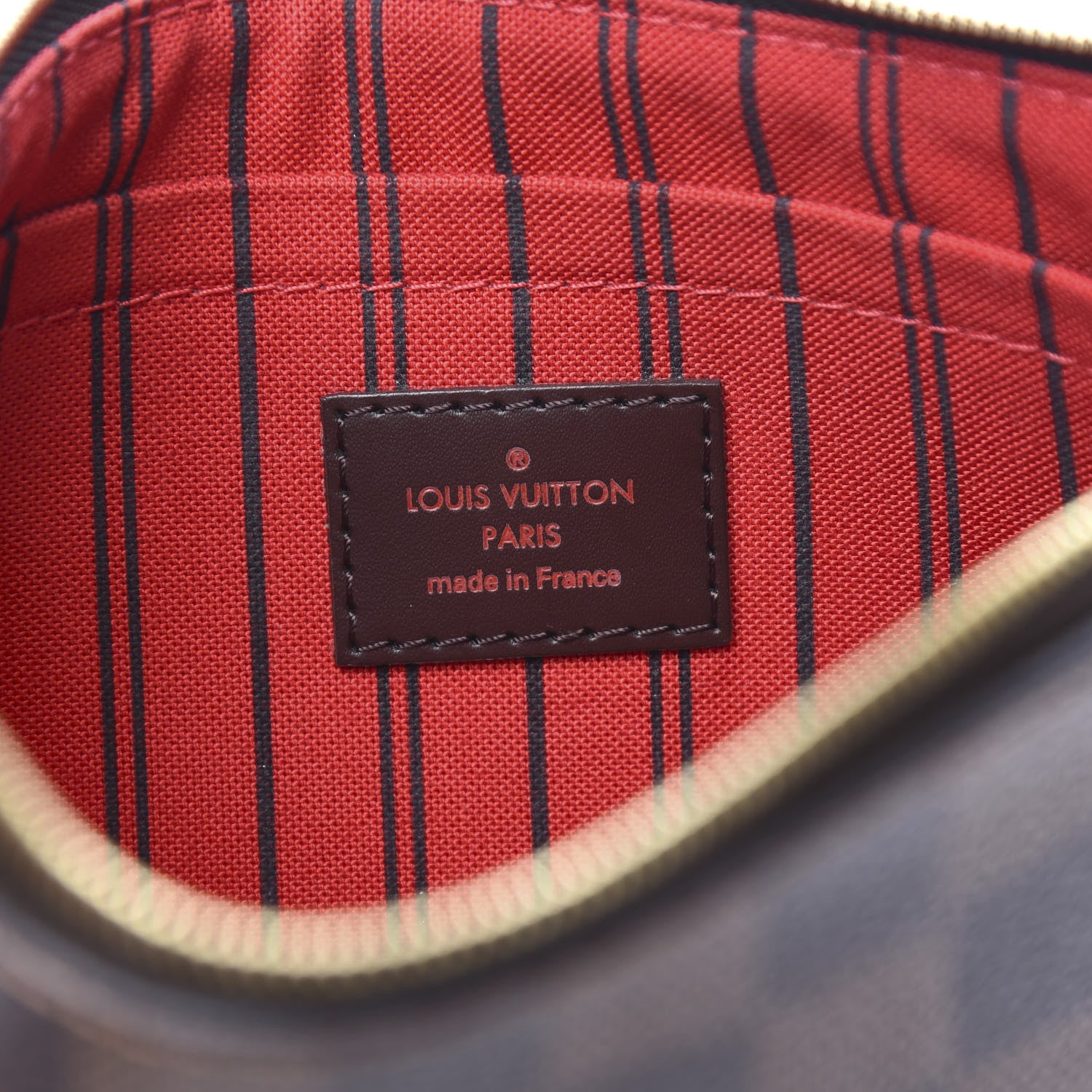 Louis Vuitton Damier Ebene Neverfull MM GM Pochette 6 of 6