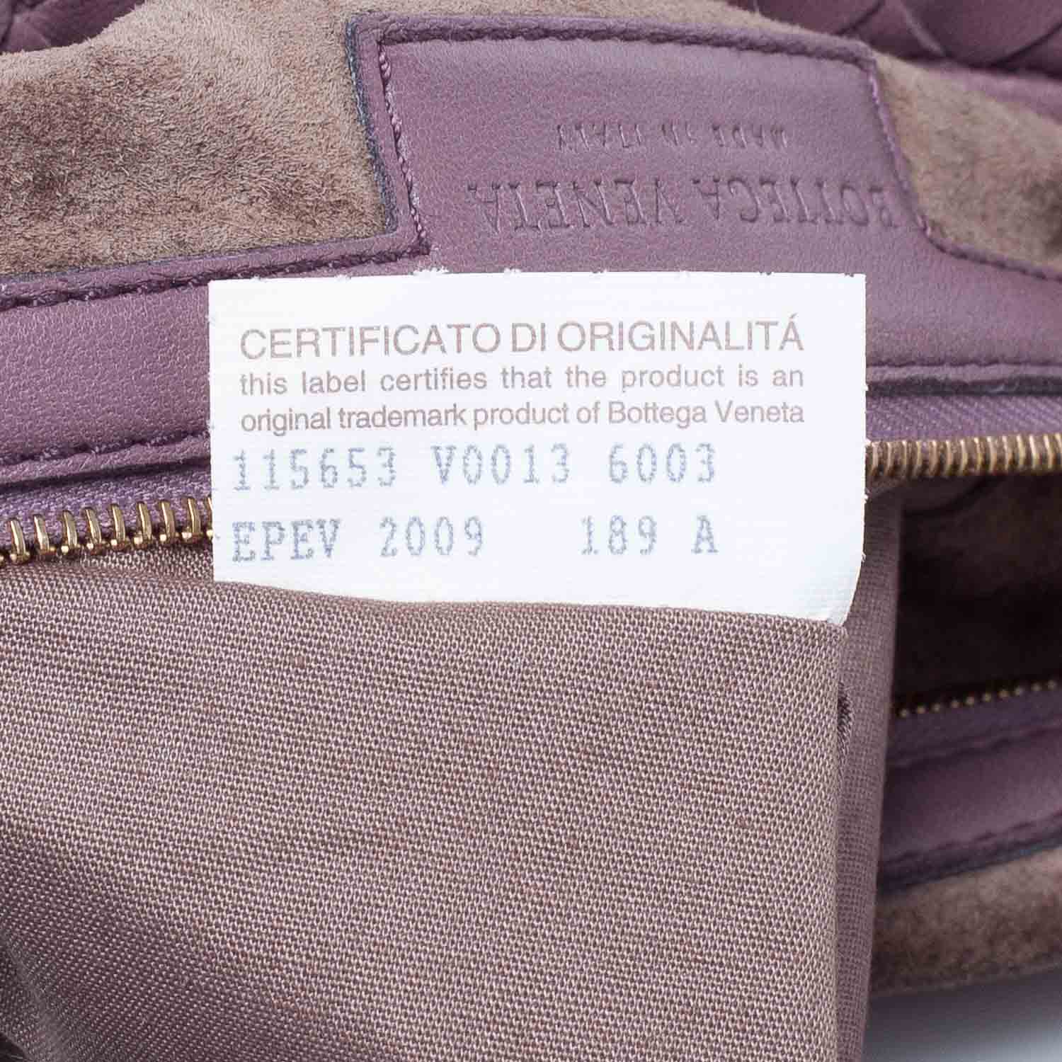 Bottega Veneta Nappa Intrecciato Medium Veneta Hobo Lilac 7 of 11