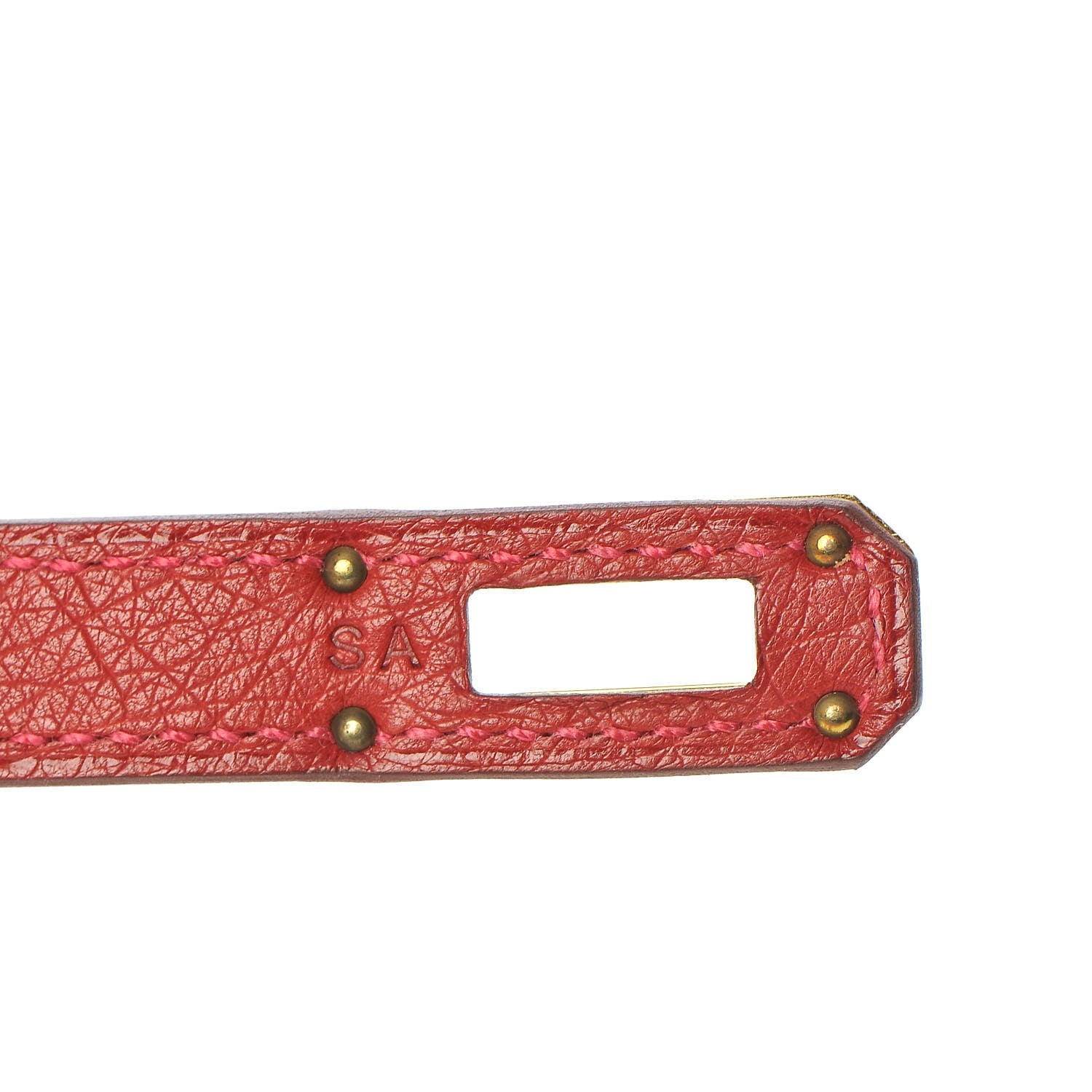 Hermes Ostrich Kelly Longue Wallet Rouge Vif 14 of 22