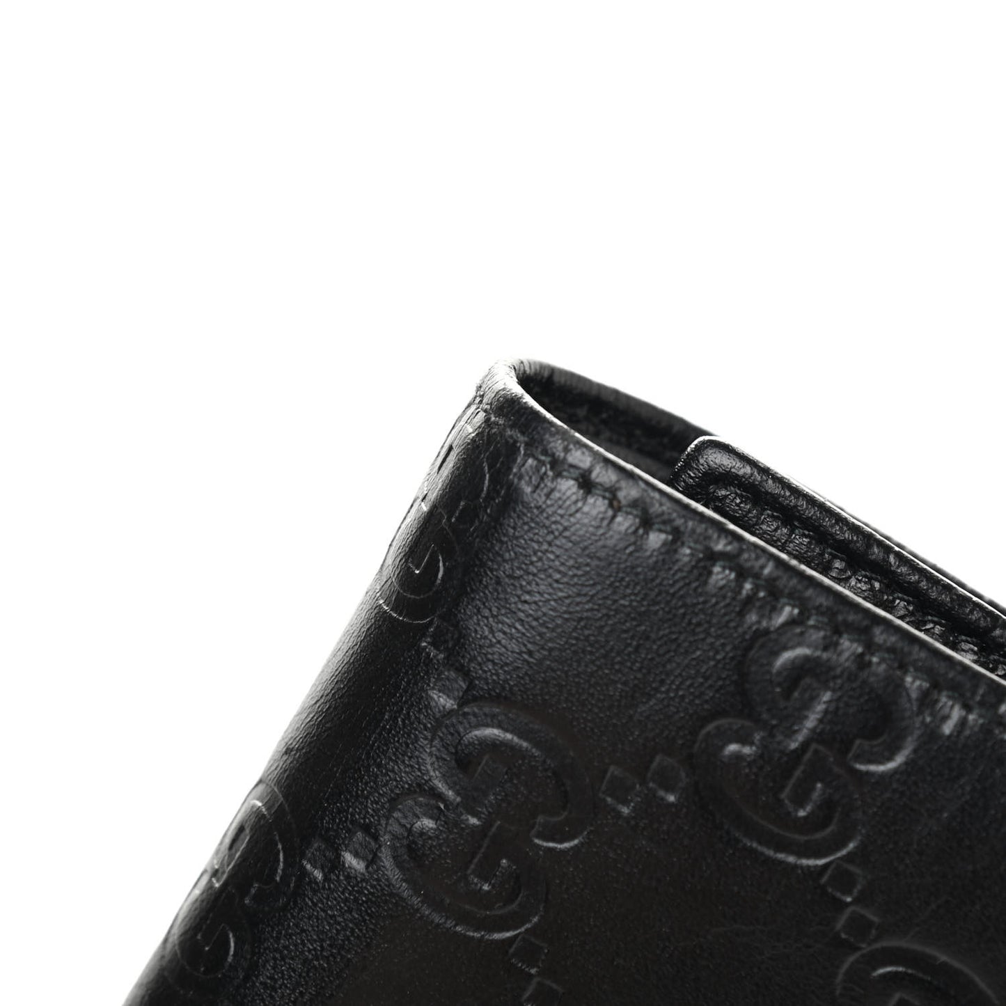 Guccissima Continental Flap Wallet Black