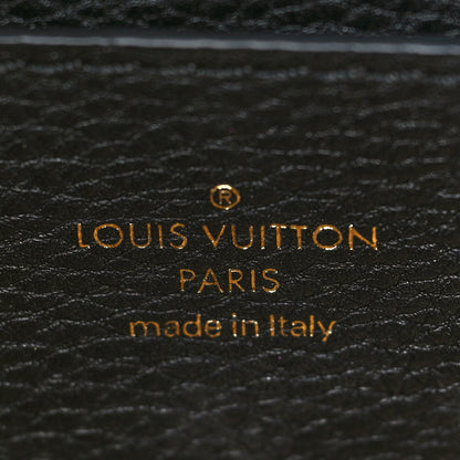 Louis Vuitton Grained Calfskin LV Pont 9 Soft MM Black 6 of 11