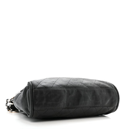 Chanel Lambskin Ultimate Soft Hobo Black 4 of 16