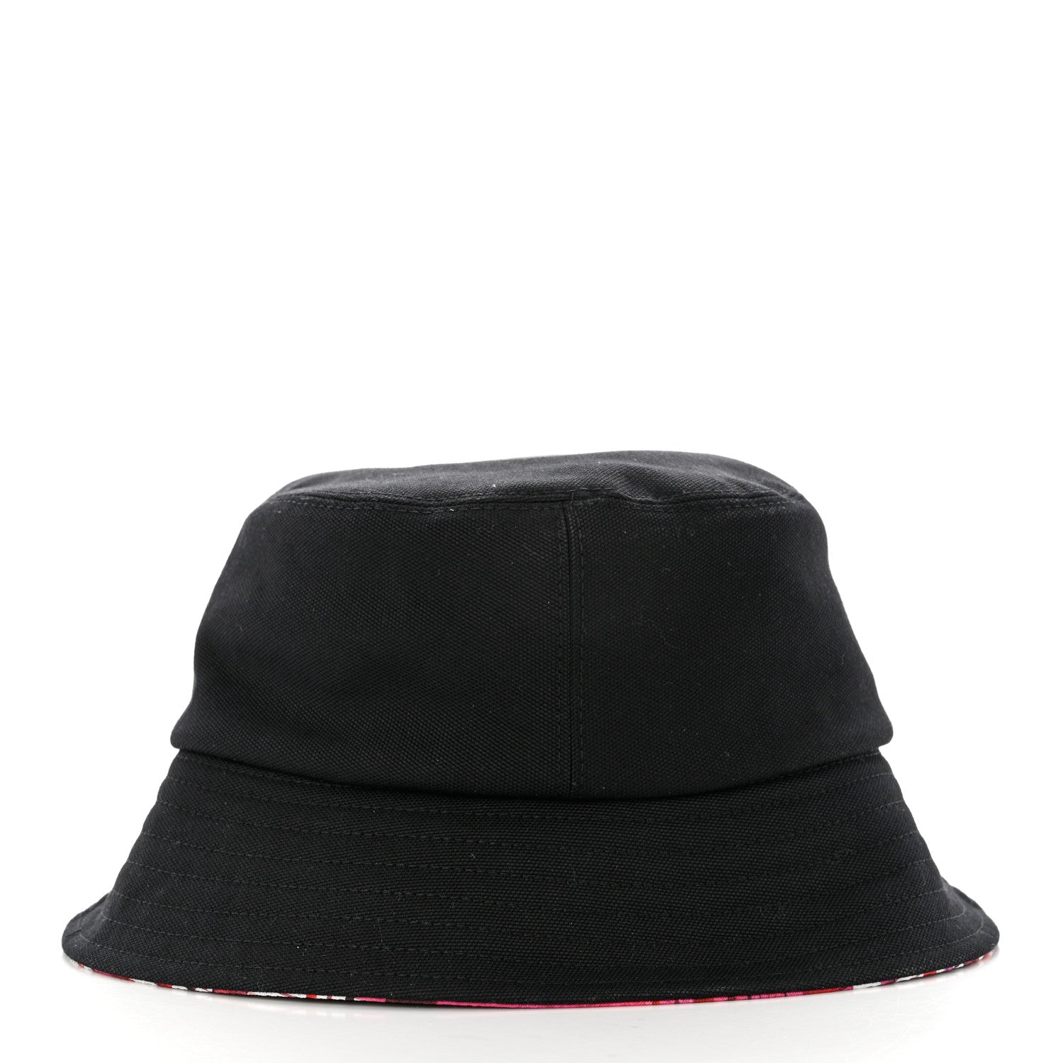 Chanel Cotton Pearl CC Bucket Hat M Black 6 of 8