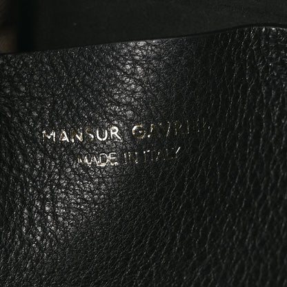Mansur Gavriel Calfskin Candy Hobo Black 6 of 9