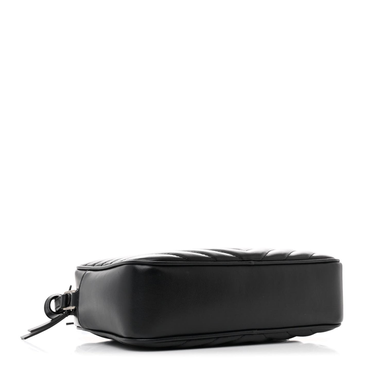 Calfskin Matelasse Monogram Lou Camera Bag Black