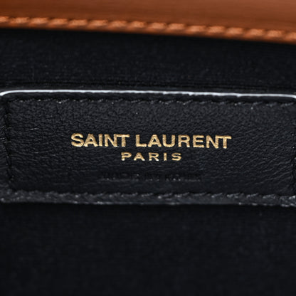 Saint Laurent Calfskin Small Manhattan Shopper Tote Brick 6 of 9