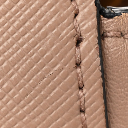 Prada Saffiano Soft Calfskin Small Zippered Tote Cipria 11 of 12
