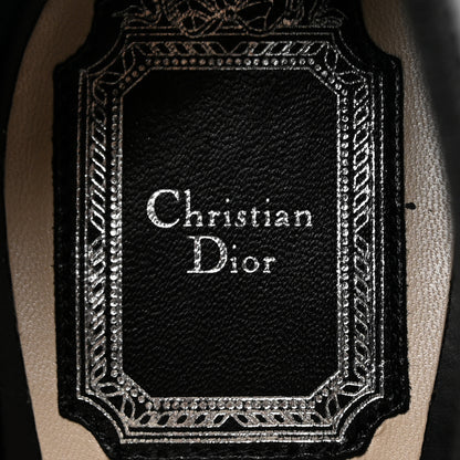 Christian Dior Glazed Calfskin Tomboy Lace Up 38 Black 8 of 15