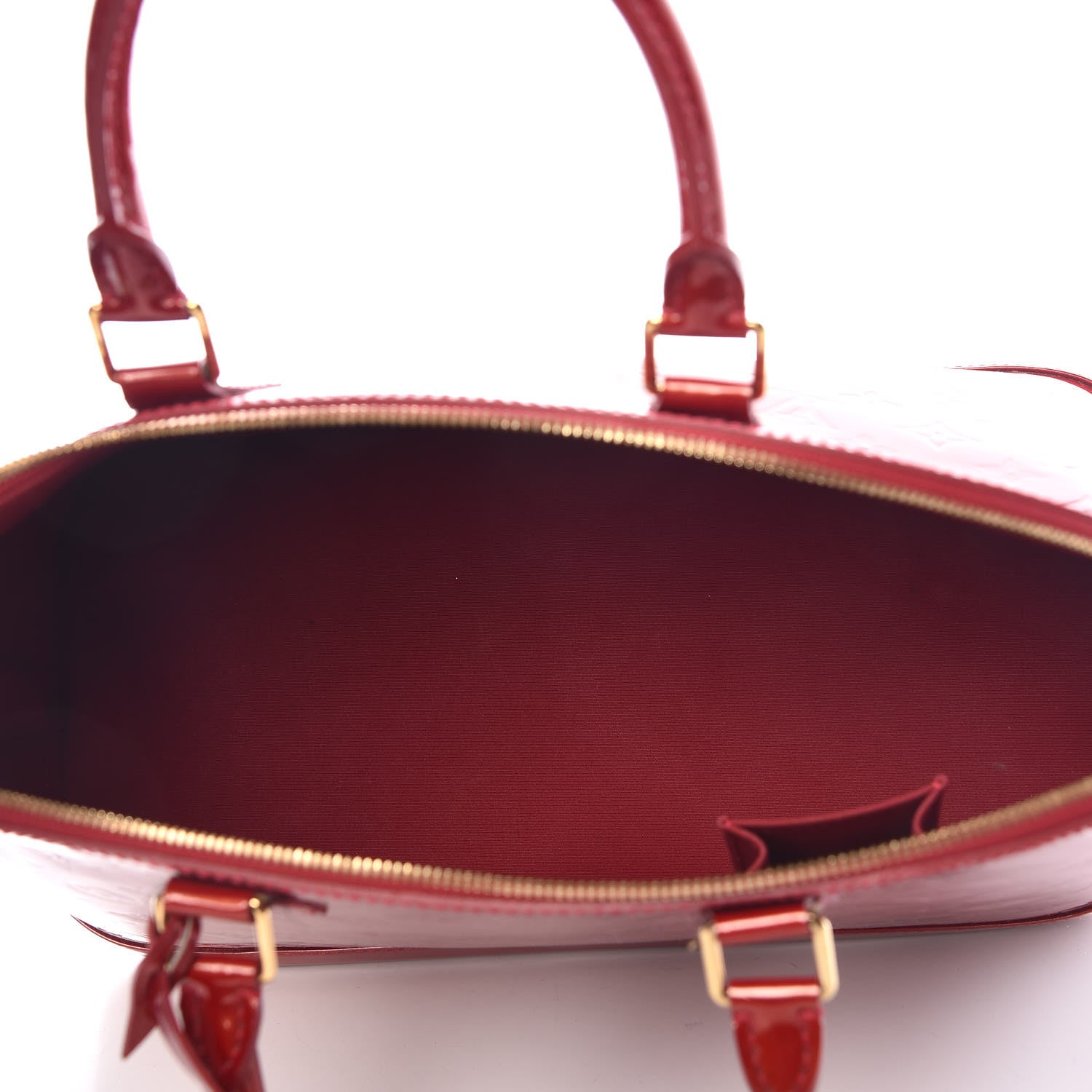 Louis Vuitton Vernis Alma MM Pomme D'Amour 5 of 13