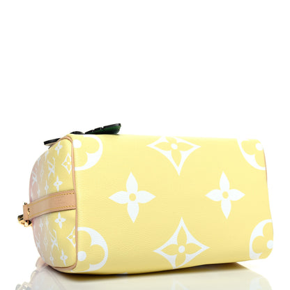 Louis Vuitton Monogram Giant By The Pool Speedy Bandouliere 25 Light Pink 5 of 15