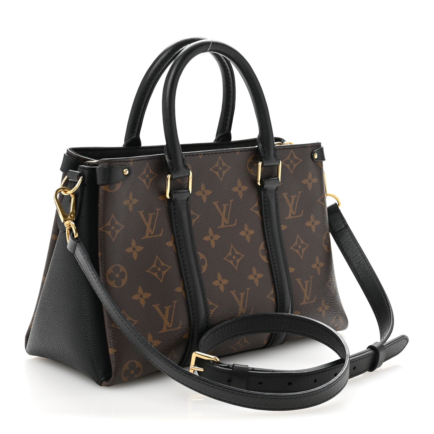 Louis Vuitton Monogram Soufflot BB Black 3 of 16