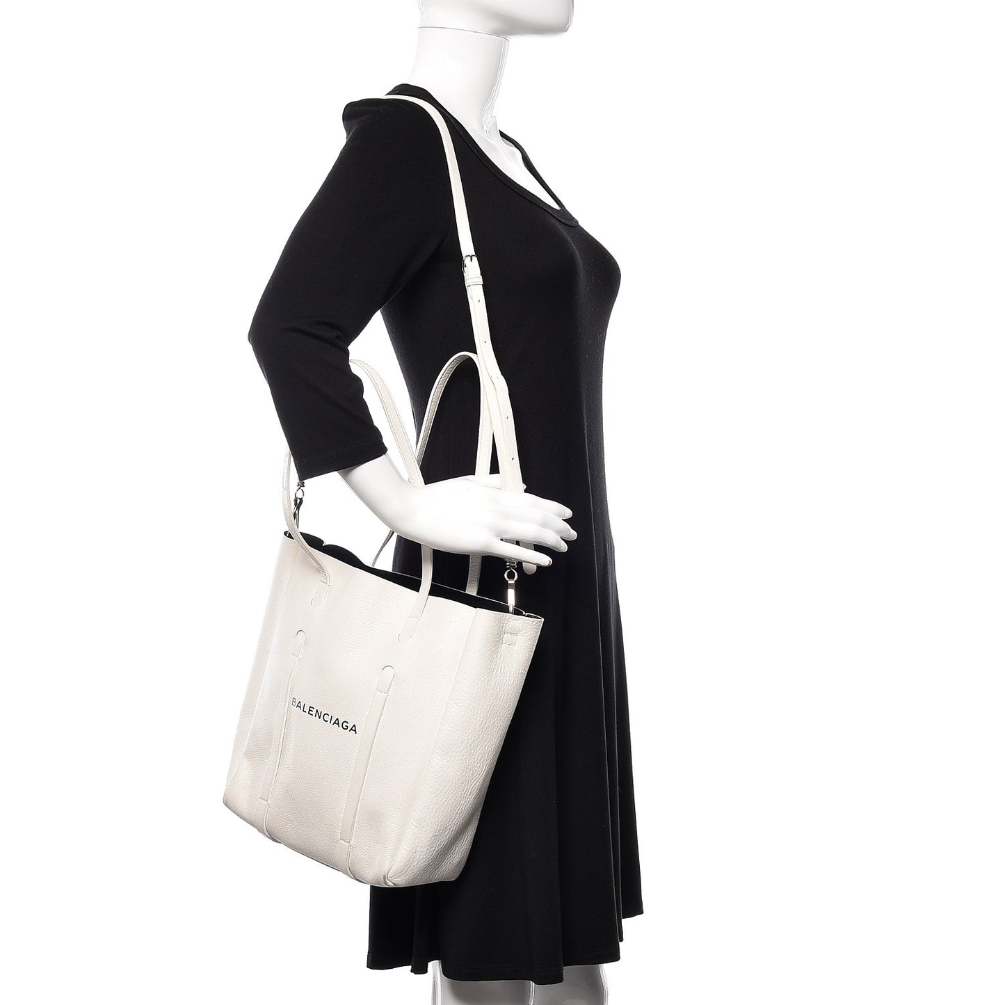 Calfskin XS Everyday Tote White