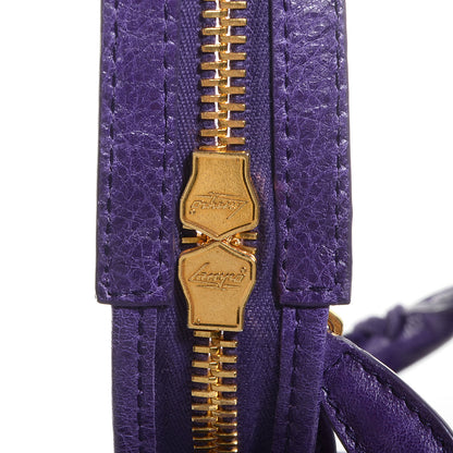 Balenciaga Agneau Giant 21 Gold Hardware City Dark Violet 9 of 12