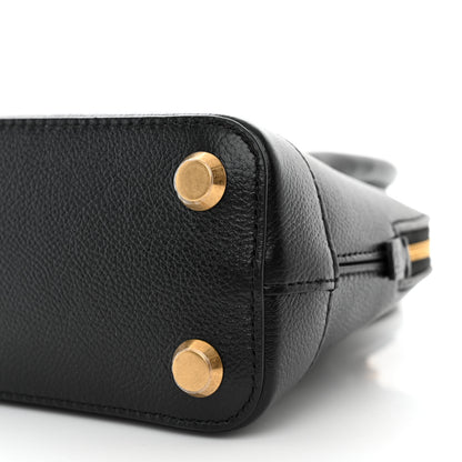Balenciaga Grained Calfskin XXS Ville Top Handle Bag Black 11 of 11