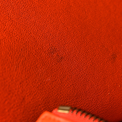 Celine Smooth Calfskin Mini Luggage Orange 28 of 32