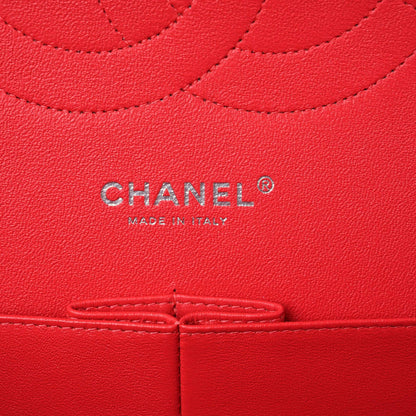Chanel Patent Quilted Jumbo Double Flap Fuchsia 10 of 12