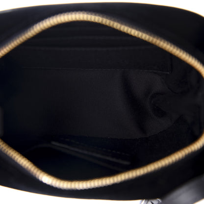 Saint Laurent Velour Matelasse Monogram Lou Belt Bag Black 4 of 8