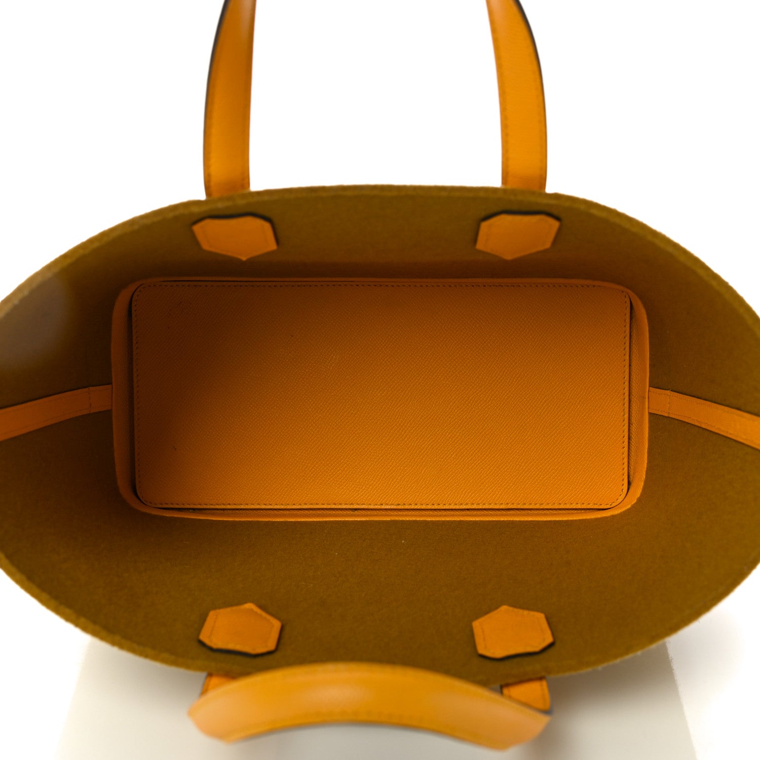 Hermes Felt Epsom Maxibox Cabas 30 4 of 10