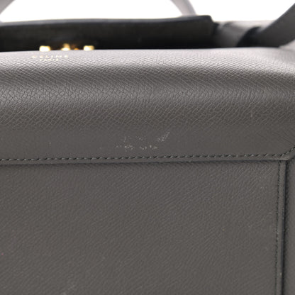 Celine Grained Calfskin Mini Belt Bag Grey 10 of 12