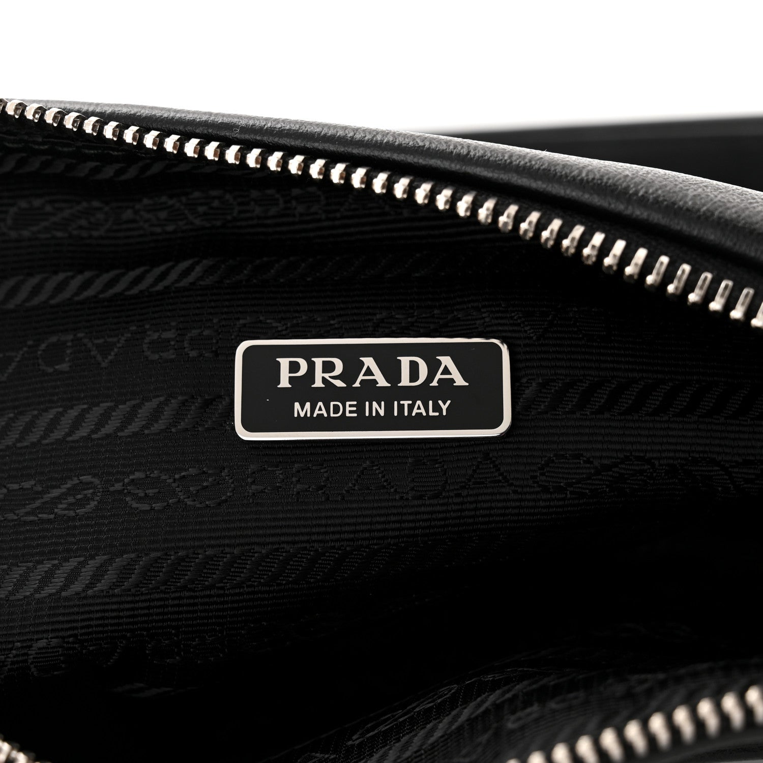 Prada Grace Lux Triangle Logo Embossed Mini Triangle Bag Black 6 of 11
