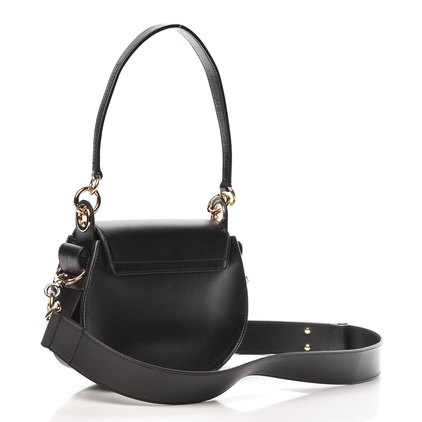 Calfskin Small Tess Bag Black