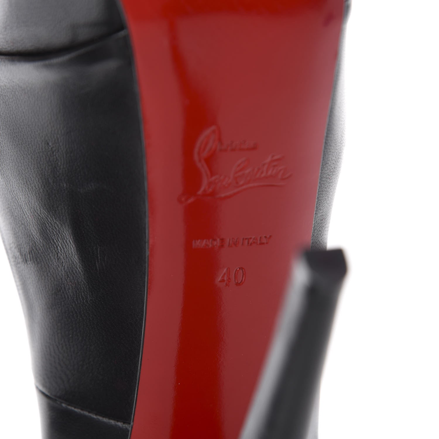 Christian Louboutin Nappa Drapesse 160 Pumps 40 Black 7 of 8