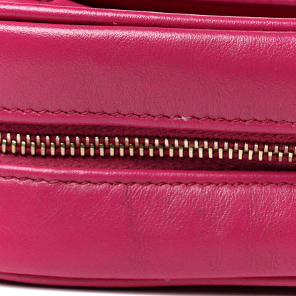Saint Laurent Calfskin Matelasse Monogram Lou Belt Bag Bright Pink 23 of 24