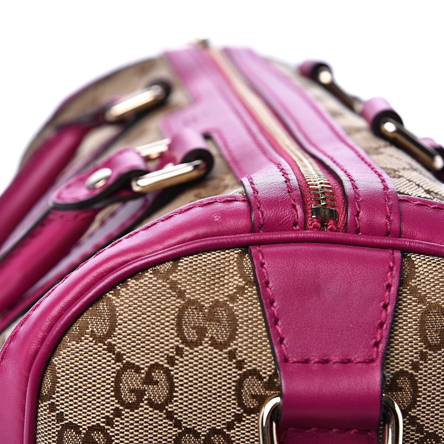 Gucci Monogram Medium Joy Boston Pink 11 of 13