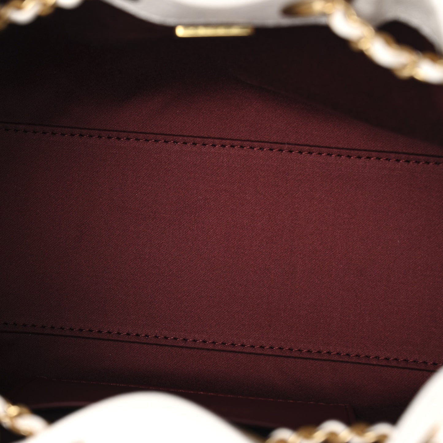 Caviar Quilted Mini Chanel 25 Handbag White
