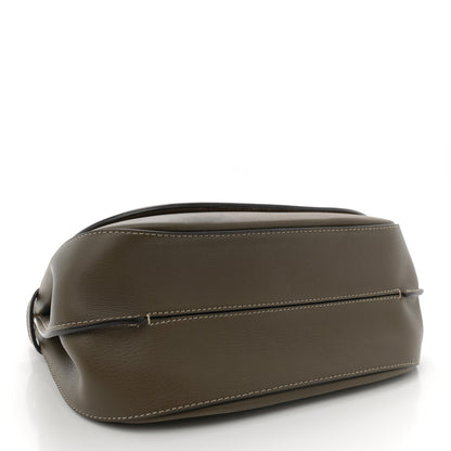 Mulberry Silky Calfskin Amberley Satchel Dark Palm 4 of 10