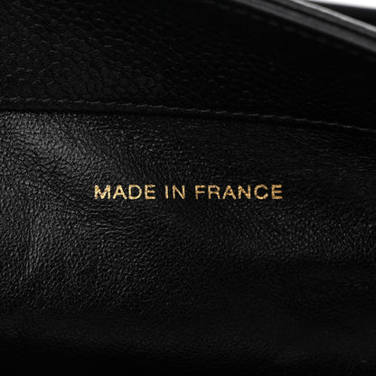 Chanel Caviar CC Shopper Tote Black 7 of 14