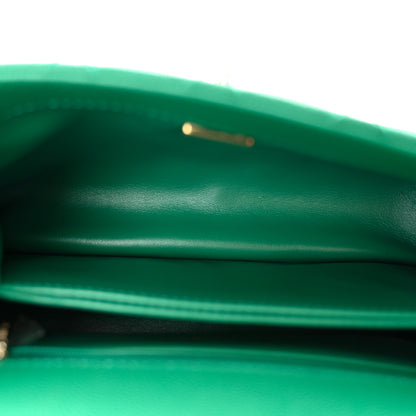 Chanel Caviar Quilted Mini Coco Handle Flap Green 5 of 11
