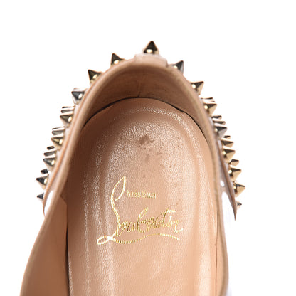 Christian Louboutin Nappa Freddy Spikes Donna Flat Sneakers 39.5 Poudre 8 of 17
