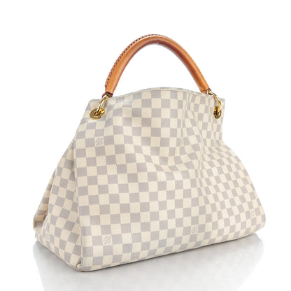 Louis Vuitton Damier Azur Artsy MM 3 of 11