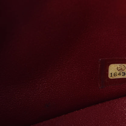 Chanel Caviar Quilted Mini Square Flap Red 7 of 11