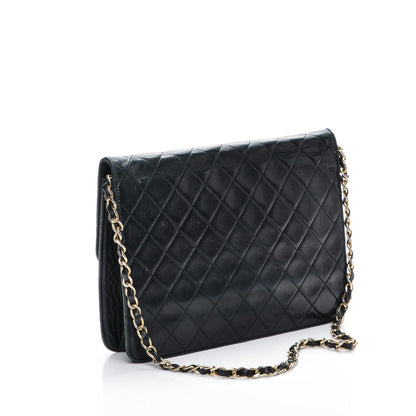 Chanel Lambskin Quilted Medium Single Flap Black 3 of 8