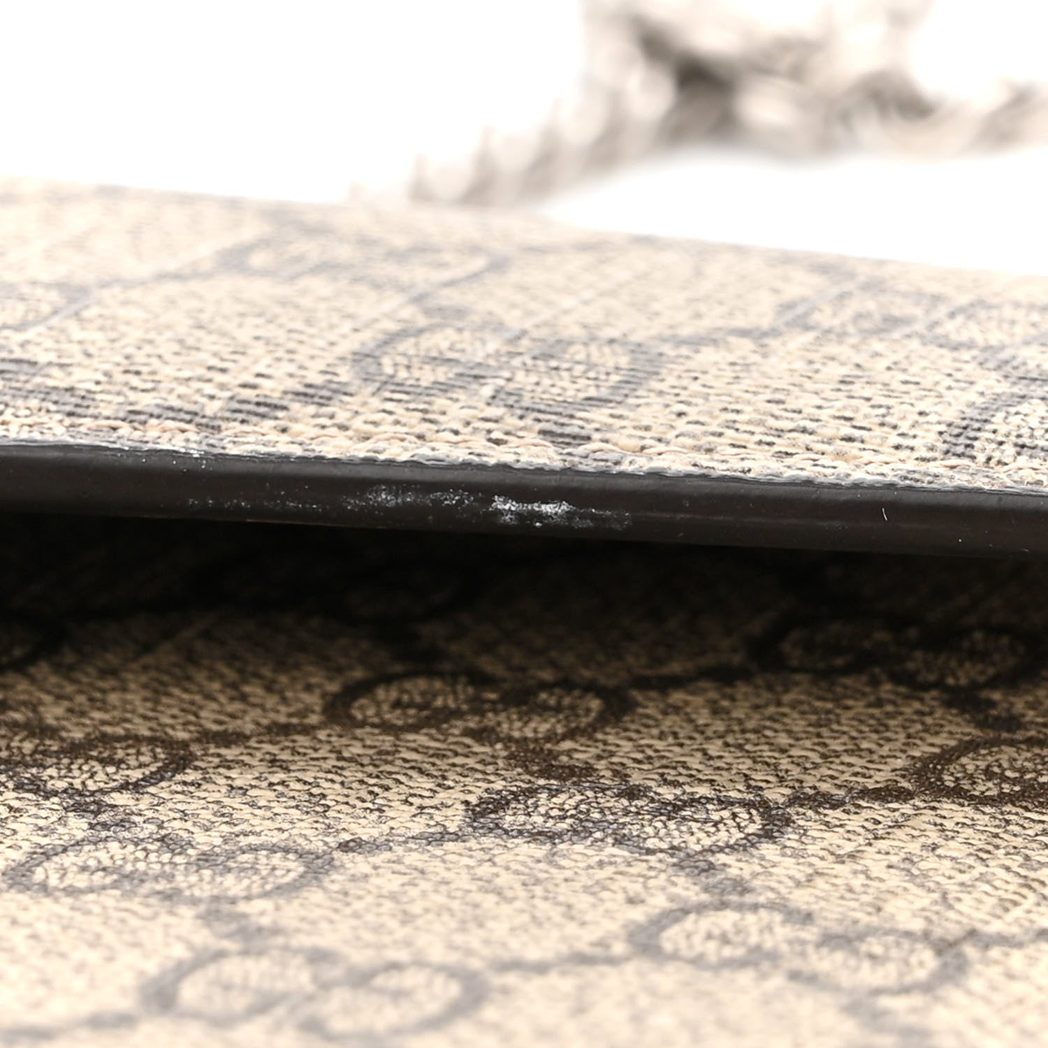 Gucci GG Supreme Monogram Mini Dionysus Chain Wallet Beige Taupe 11 of 12