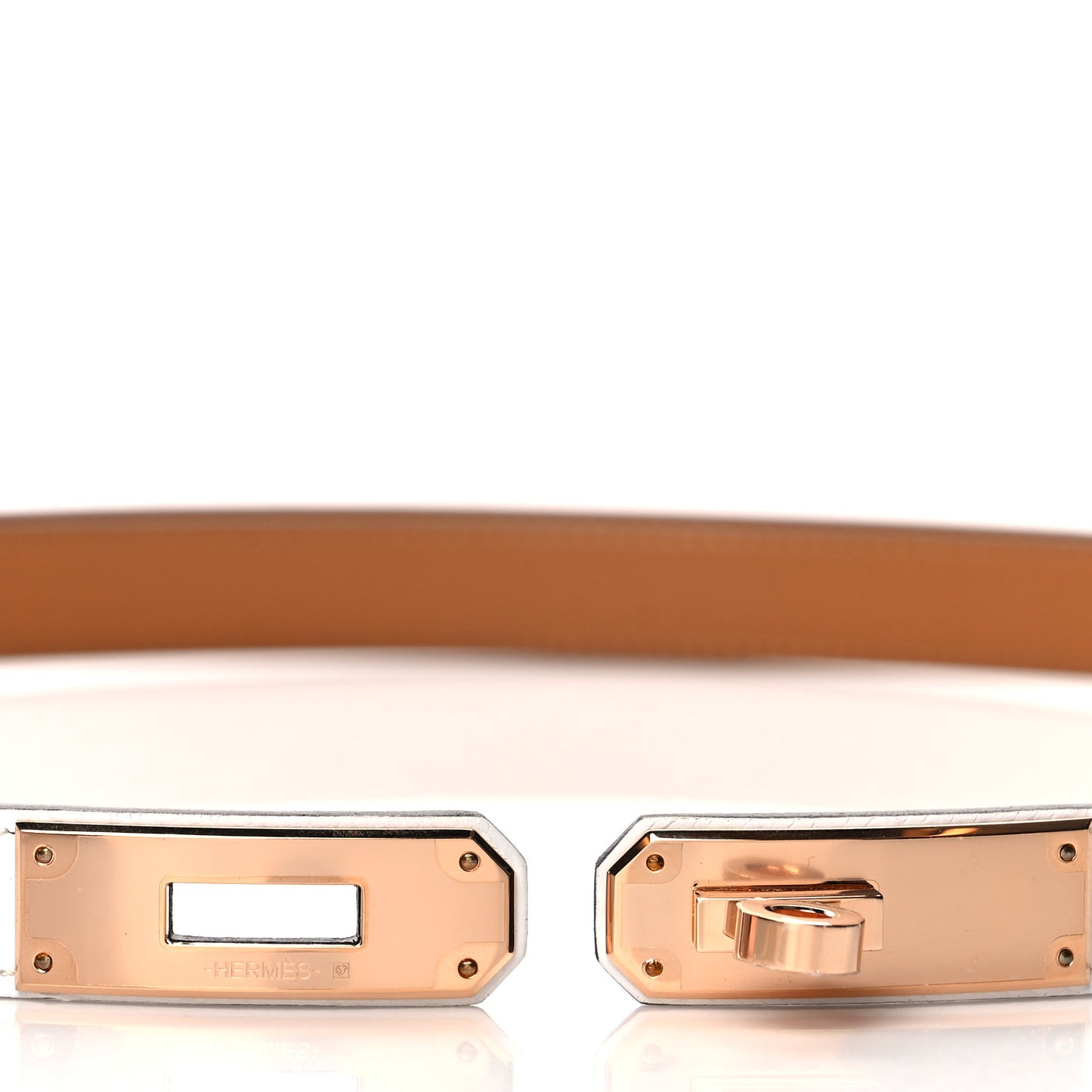 Epsom Kelly Belt White