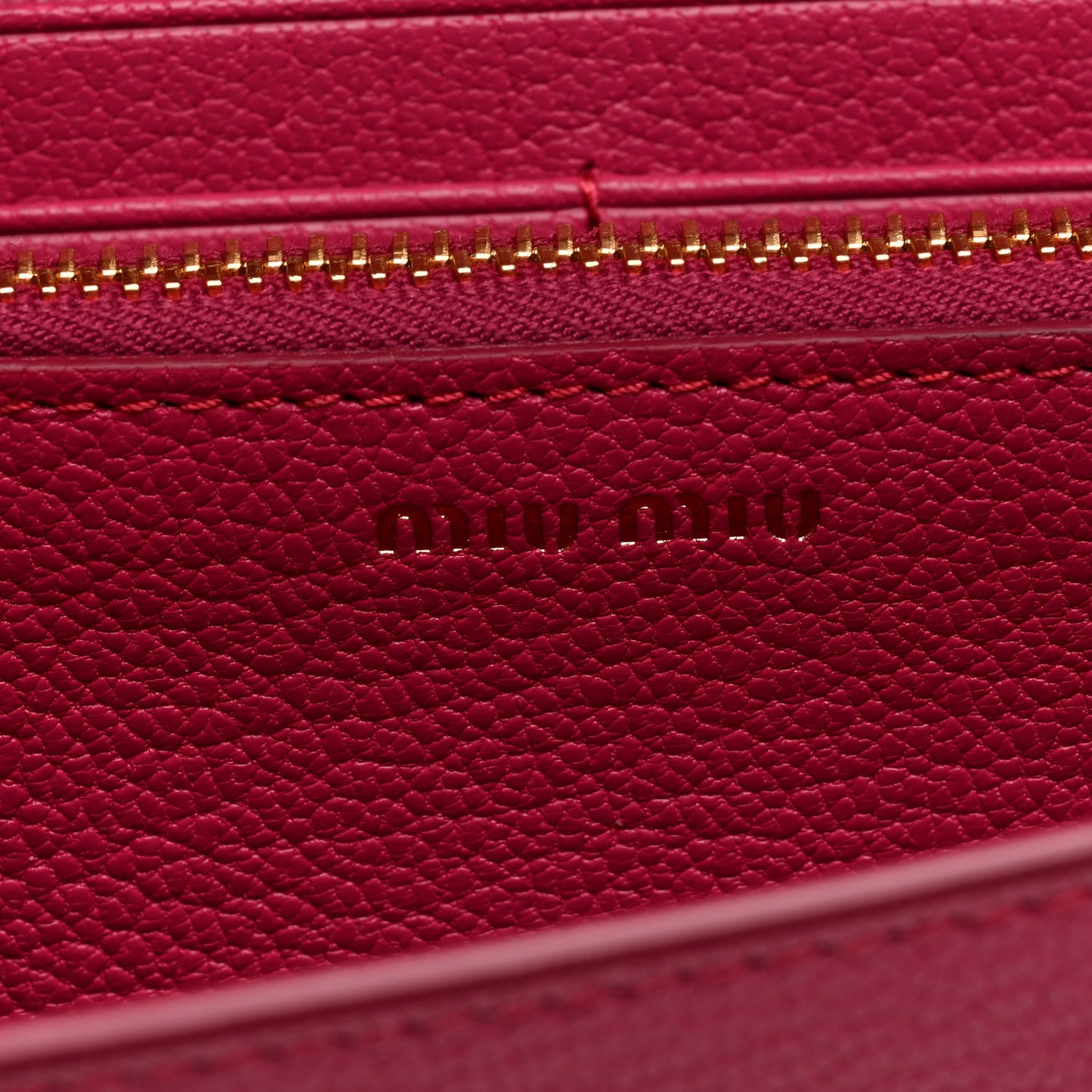 Goatskin Madras Flap Wallet Peonia
