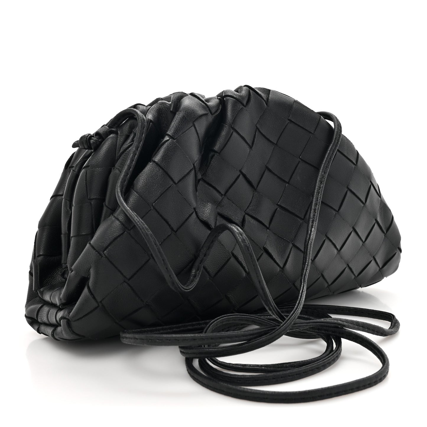 Nappa Intrecciato The Mini Pouch Black
