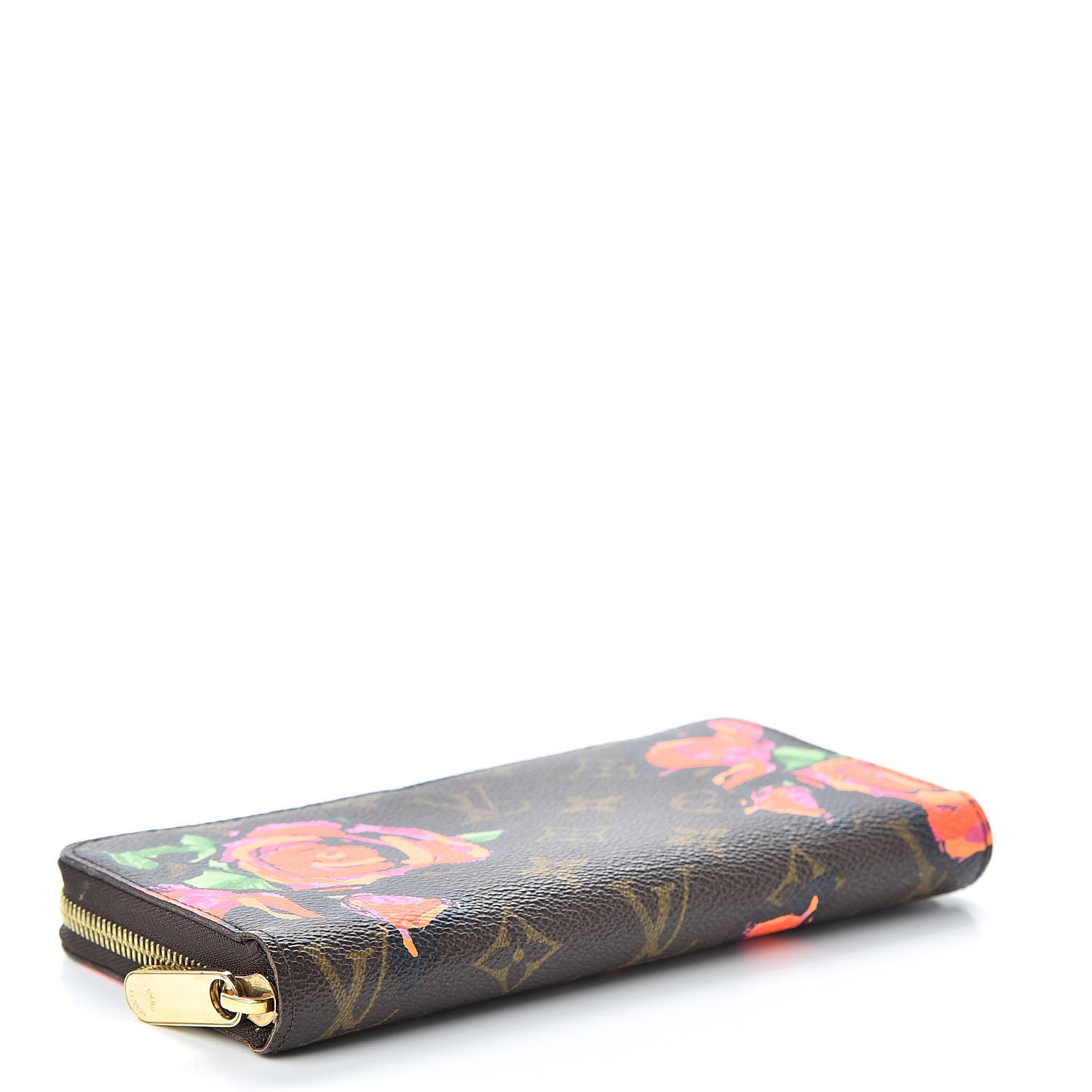 Louis Vuitton Monogram Roses Zippy Wallet 4 of 8
