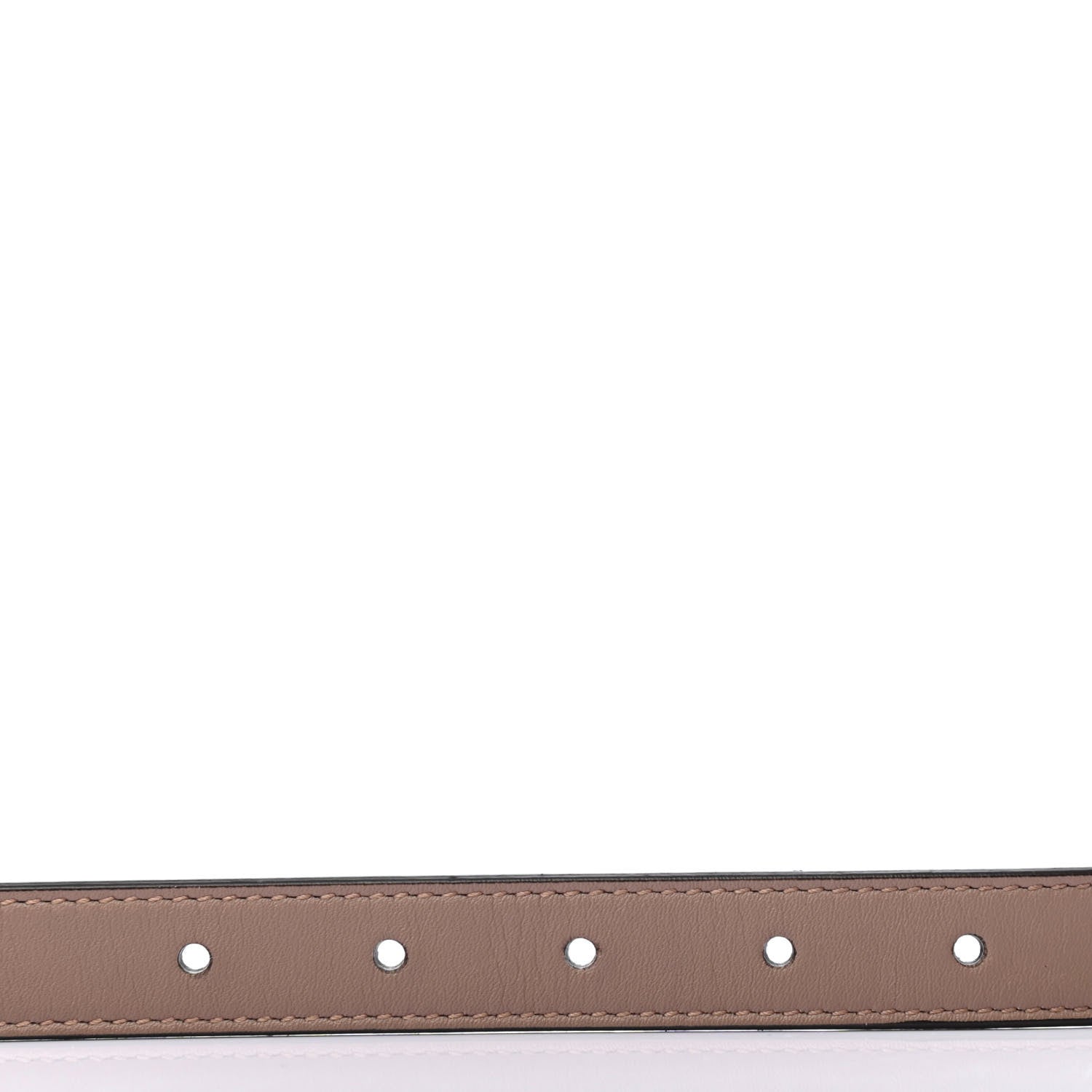 Gucci Calfskin Double G 20mm Belt 85 34 Porcelain Rose 3 of 4