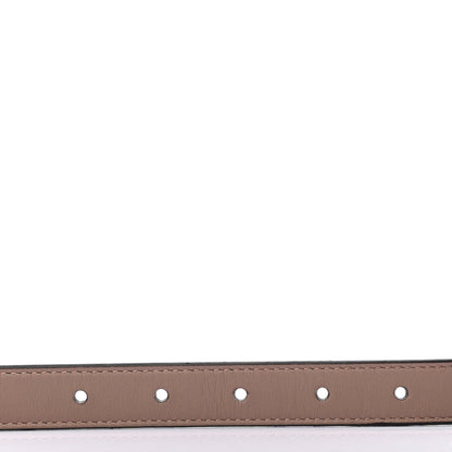 Gucci Calfskin Double G 20mm Belt 85 34 Porcelain Rose 3 of 4