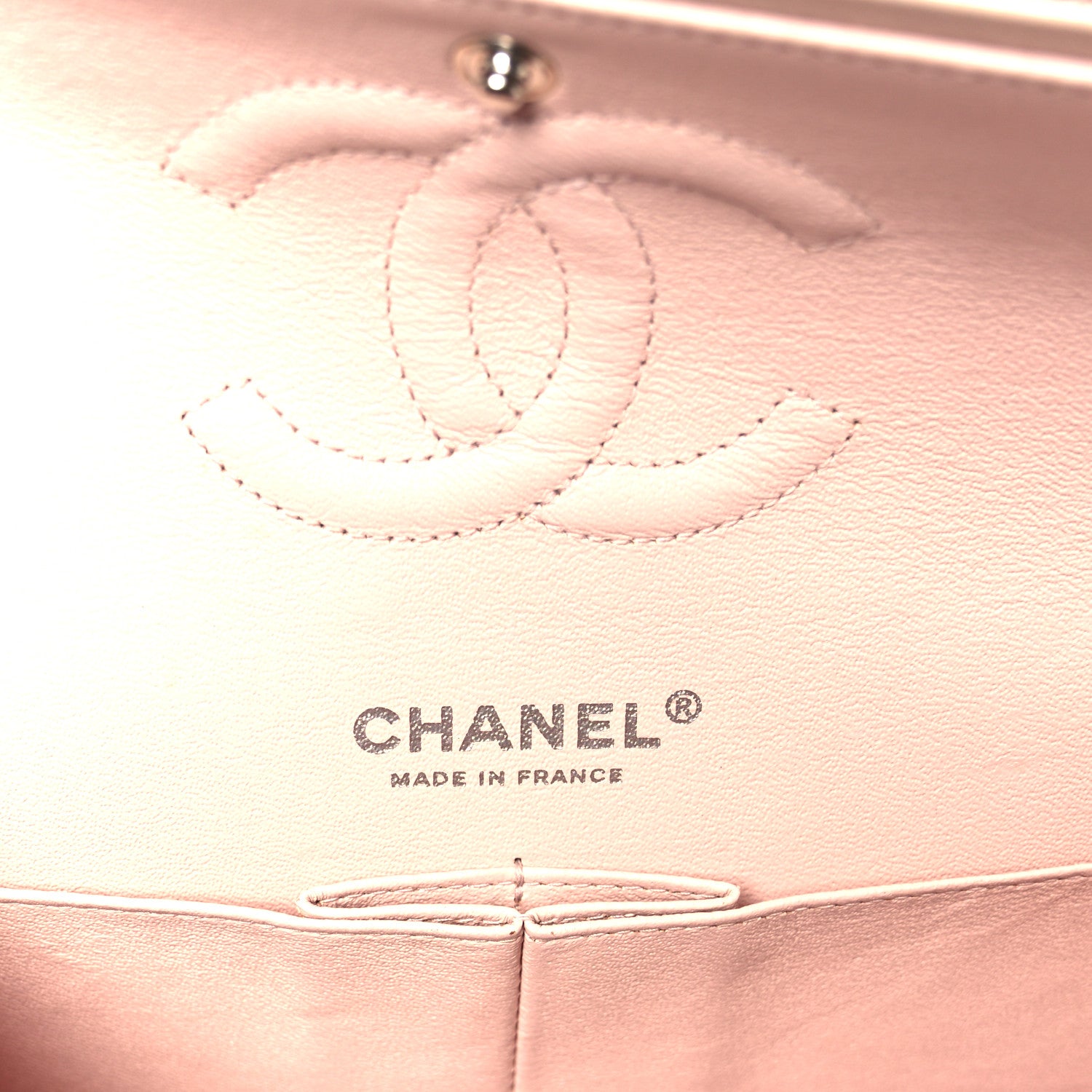 Chanel Caviar Quilted Medium Double Flap Light Pink 6 of 11