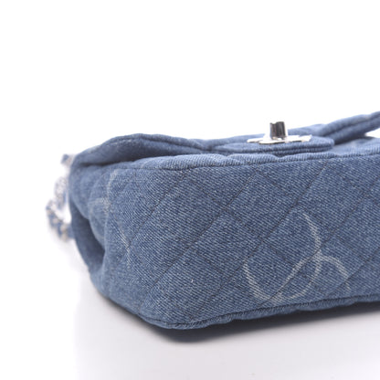 Chanel Denim CC Quilted Mini Square Flap Blue 8 of 11