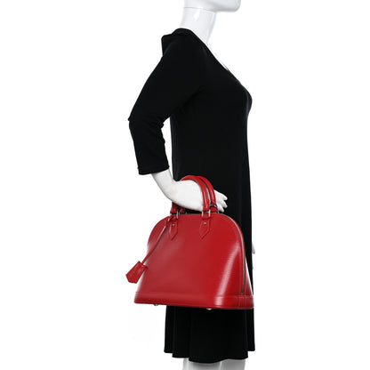 Louis Vuitton Epi Alma PM Carmine 2 of 10